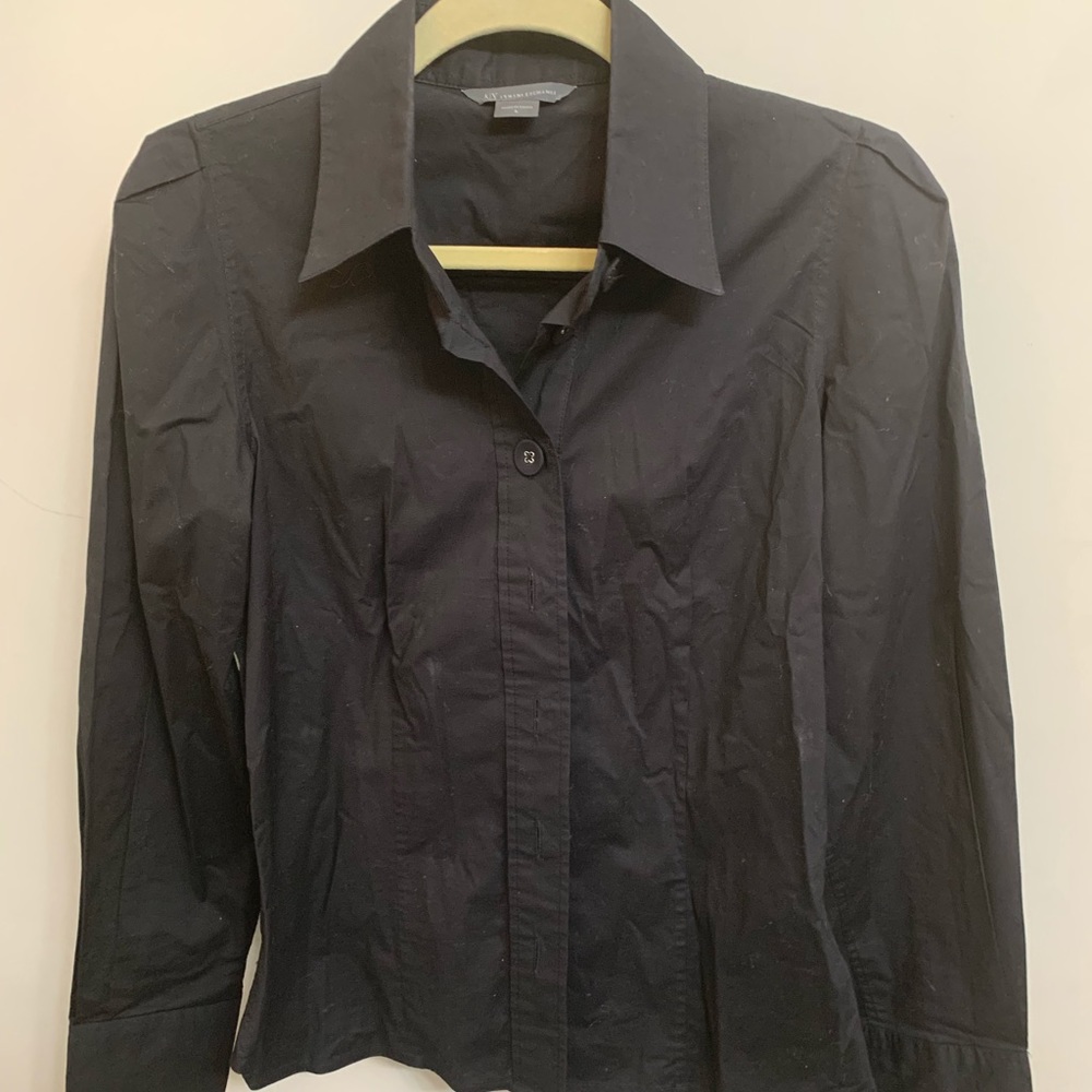 Armani Exchange Button Down Top - Large
